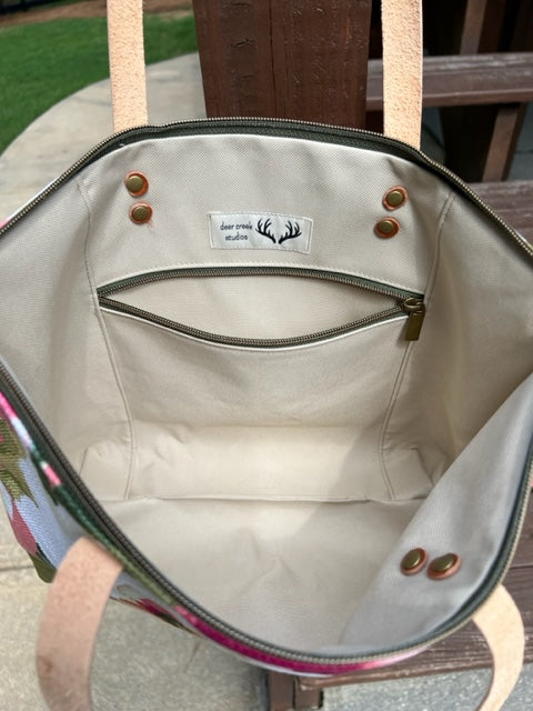 Floral Satchel