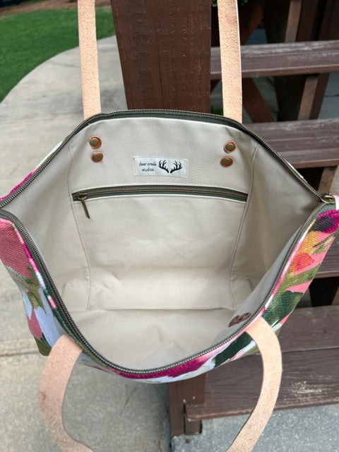 Floral Satchel