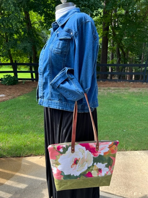Floral Satchel