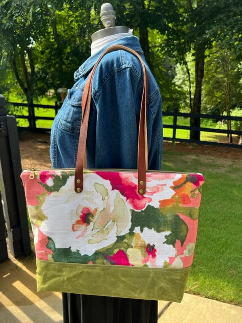 Floral Satchel