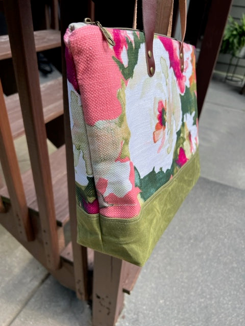 Floral Satchel