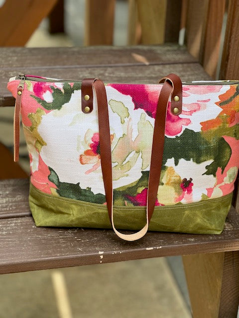 Floral Satchel