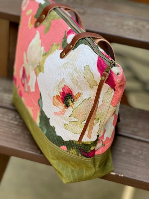 Floral Satchel