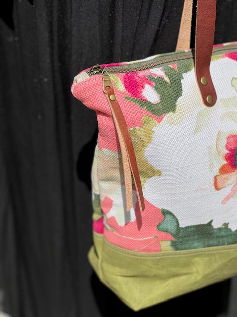 Floral Satchel