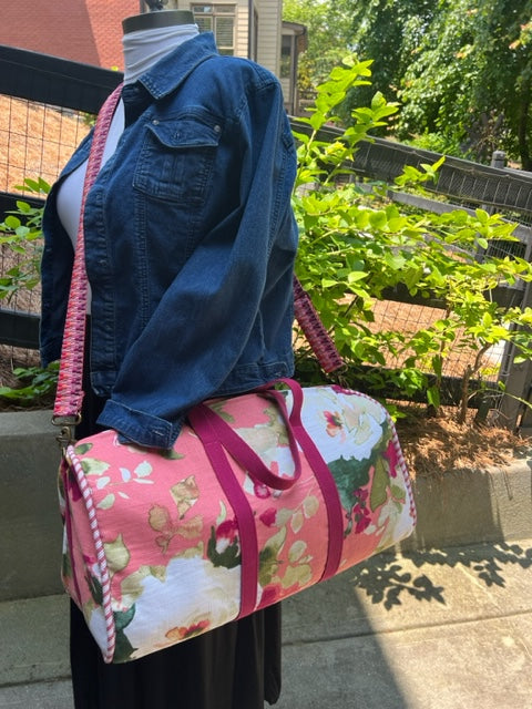 Dallas Duffel - Rosalinda Duffel Bag - Floral Duffel - Travel Bag