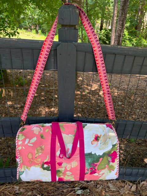 Dallas Duffel - Rosalinda Duffel Bag - Floral Duffel - Travel Bag