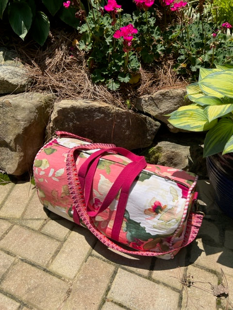 Dallas Duffel - Rosalinda Duffel Bag - Floral Duffel - Travel Bag