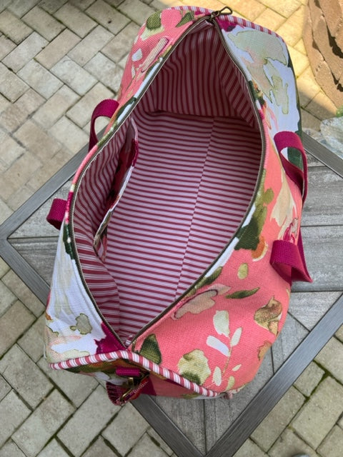 Dallas Duffel - Rosalinda Duffel Bag - Floral Duffel - Travel Bag
