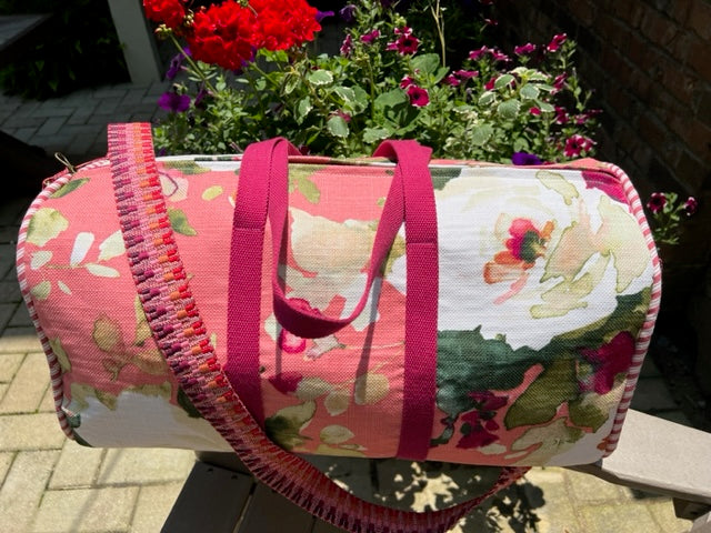 Dallas Duffel - Rosalinda Duffel Bag - Floral Duffel - Travel Bag