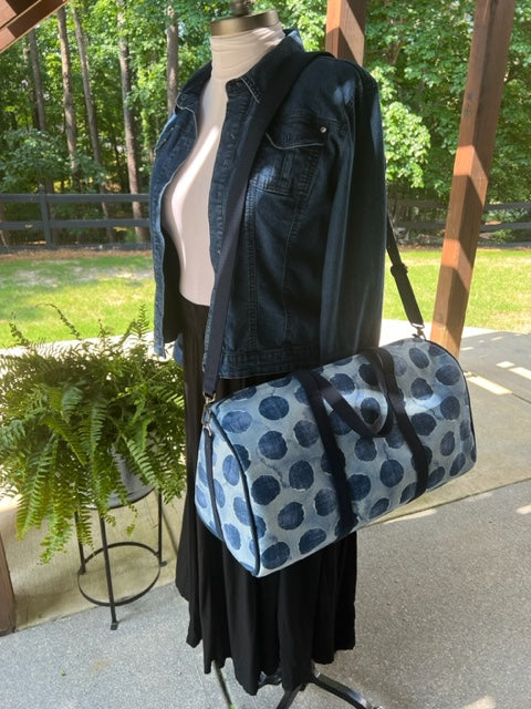 Dallas Duffel - Blue Moons Duffel Bag - Travel Bag - Overnight Bag