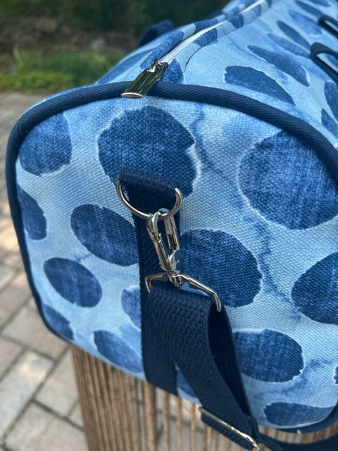 Dallas Duffel - Blue Moons Duffel Bag - Travel Bag - Overnight Bag