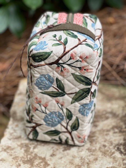 Dopp Kit - Cream Floral