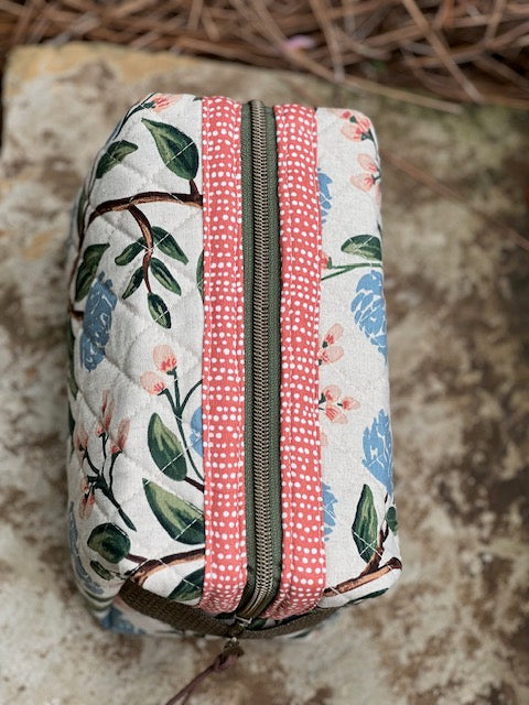 Dopp Kit - Cream Floral