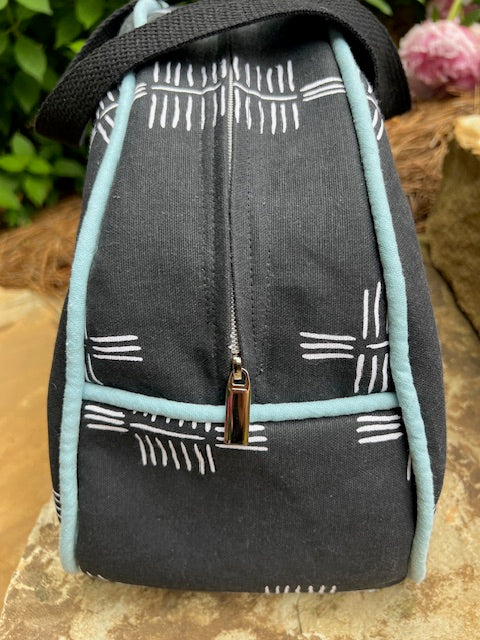Betty Bowler - Black Concha Satchel