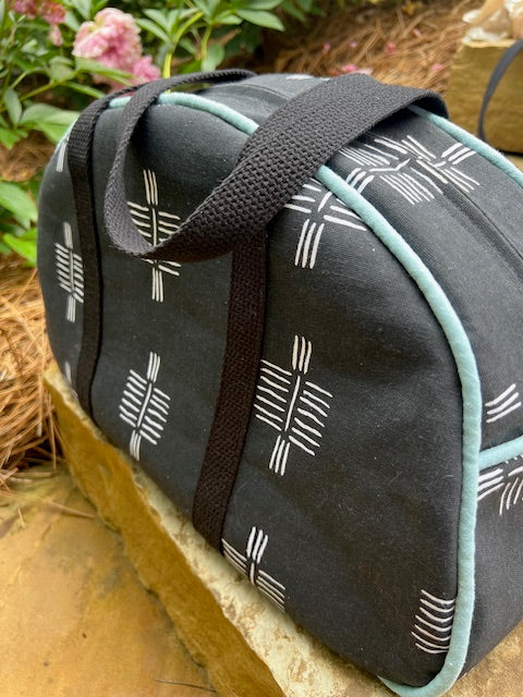 Betty Bowler - Black Concha Satchel