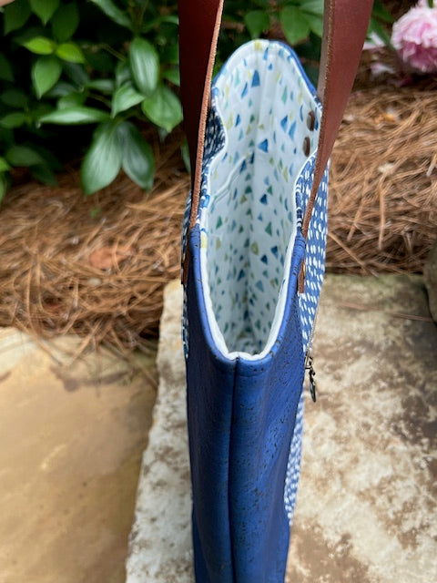 Redwood Tote- Cobalt Blue