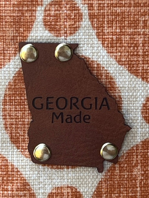 Market Tote- Clay Aztec Pattern