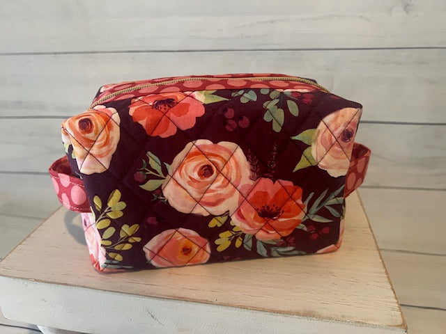 Dopp Kit, Quilted Accessory Bag, Travel Bag