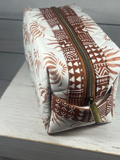 Dopp Kit, Quilted Accessory Bag, Travel Bag