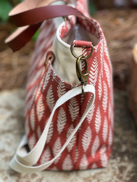 Melinda Handbag- Clay
