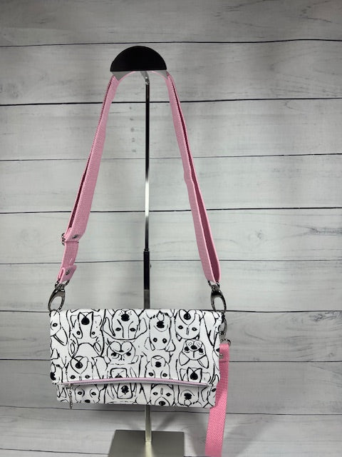 Dogs Crossbody Foldover